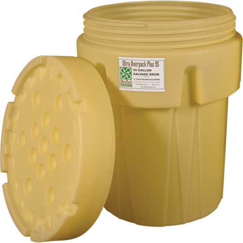 Ultra-Overpacks&reg; Drum, 95 gal., Stationary Superchem Industries
