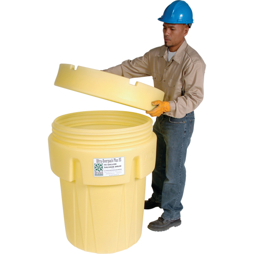 Ultra-Overpacks&reg; Drum, 95 gal., Stationary Superchem Industries