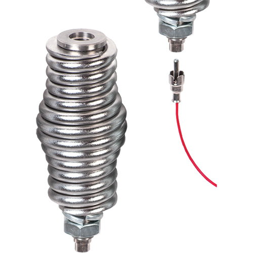 Safety Whip&reg; Flagstaff Mounting Base, Spring Mount Superchem Industries