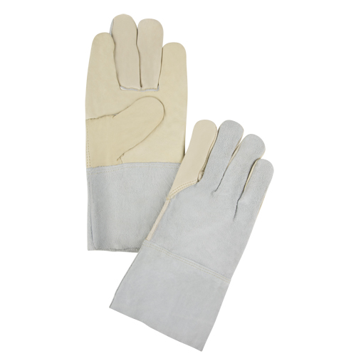 Gants de travail d'usage standard, 2T-Grand, Paume en Cuir fleur de vache Superchem Industries