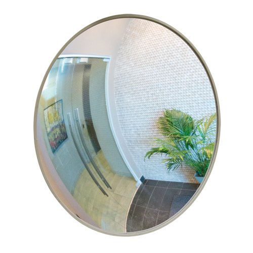 Miroir convexe avec support, Int&eacute;rieur/Ext&eacute;rieur, Diam&egrave;tre 30" Superchem Industries