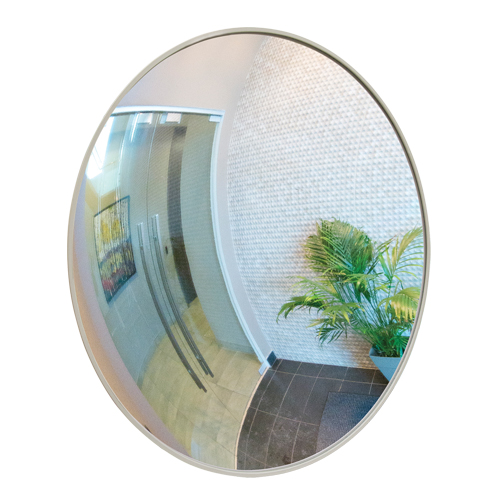 Convex Mirror with Bracket, Indoor/Outdoor, 36" Diameter Superchem Industries