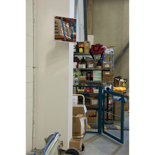 Miroir plat, 18" ha x 30" la, Encadr&eacute; Superchem Industries