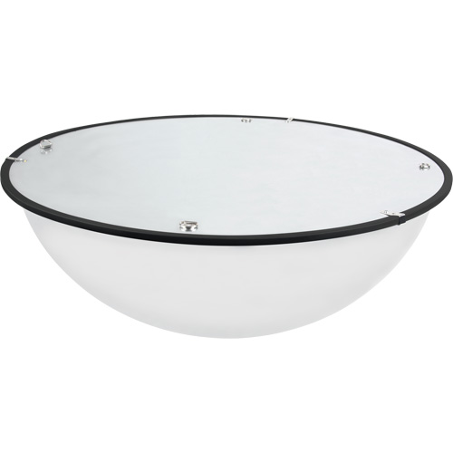 360° Dome Mirror, Full Dome, Closed Top, 18" Diameter Superchem Industries