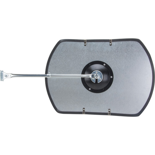 Miroir convexe rectangulaire/rond avec bras t&eacute;lescopique, 12" h x 18" la, Int&eacute;rieur/Ext&eacute;rieur Superchem Industries