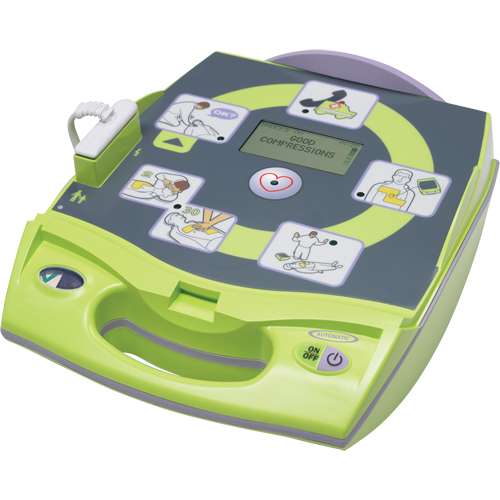 AED Plus&reg; Defibrillator, Automatic, English, Class 4 Superchem Industries