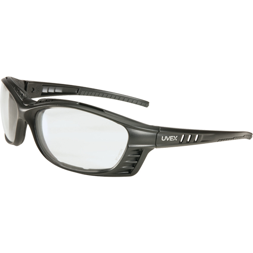 Lunettes de s&eacute;curit&eacute; Uvex Livewire avec lentilles HydroShield, Lentille Transparent, Antibu&eacute;e, ANSI Z87+/R&eacute;pond ou surpasse la norme CSA Z94.3 Superchem Industries