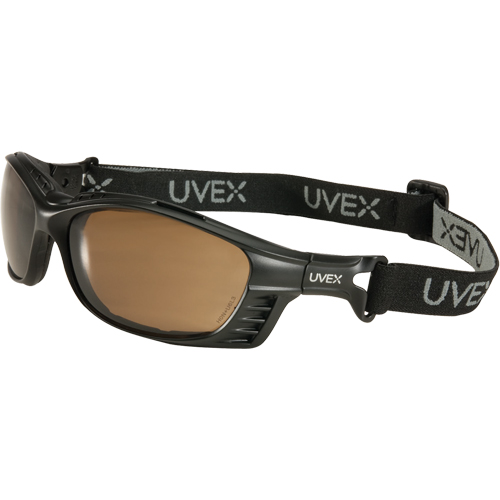 Uvex&reg; Livewire Safety Glasses with HydroShield Lenses, Espresso Lens, Anti-Fog, Meets/Exceeds CSA Z94.3 Superchem Industries