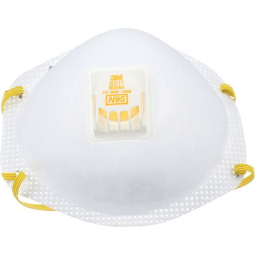 Respirateur contre les particules 8511, N95, Certifi&eacute; NIOSH Superchem Industries