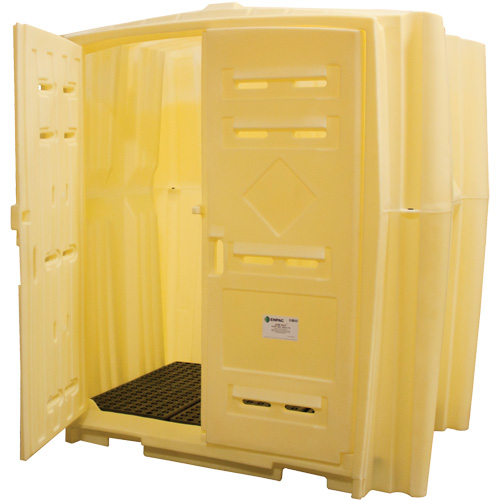 Job Hut, 90" lo x 61,5" la x 94" h, Capacit&eacute; de charge 8000 lb Superchem Industries