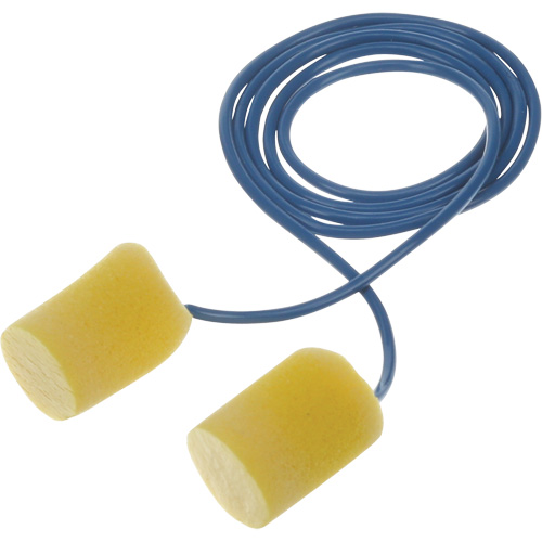 Bouchons d'oreilles classiques E-A-R, Vrac - Sac en poly, Avec cordon Superchem Industries