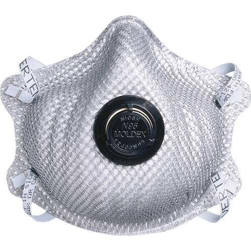 Respirateurs contre les particules 2400, N95, Certifi&eacute; NIOSH, Grand/Moyen Superchem Industries