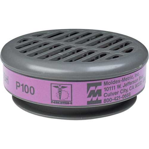 8000 Series Replacement Cartridges, Gas/Vapour Cartridge, P100 Filter Superchem Industries