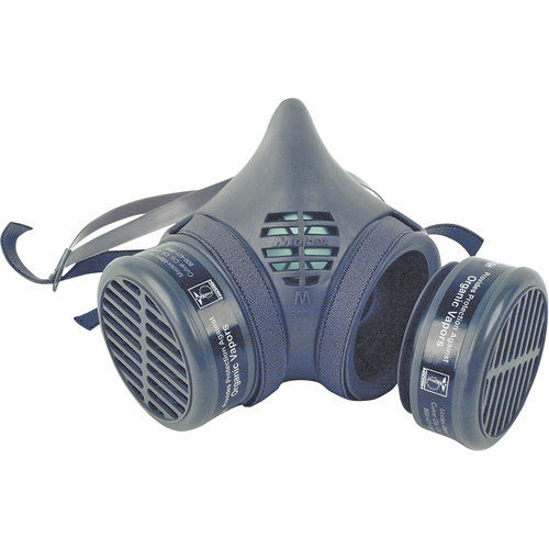 Respirateur &agrave; demi-masque assembl&eacute; de la s&eacute;rie 8000, &eacute;lastom&egrave;re/Thermoplastique, Moyen Superchem Industries