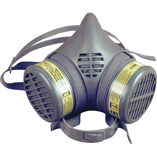 8000 Series Assembled Respirator, Elastomer/Thermoplastic, Small Superchem Industries