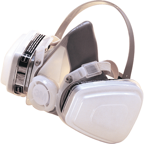 Respirateur jetable &agrave; demi-masque P95 peinture &agrave; pulv&eacute;riser/pesticides, &eacute;lastom&egrave;re/Thermoplastique, Moyen Superchem Industries