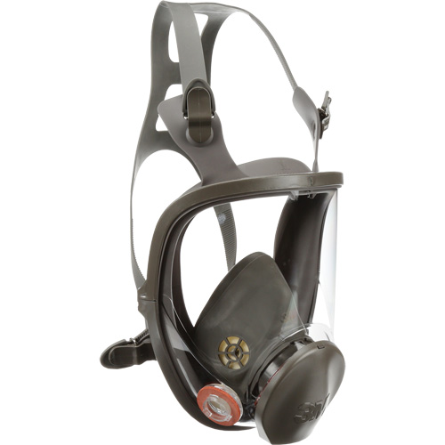 Respirateur r&eacute;utilisable &agrave; masque complet s&eacute;rie 6000, &eacute;lastom&egrave;re/Silicone/Thermoplastique, Moyen Superchem Industries