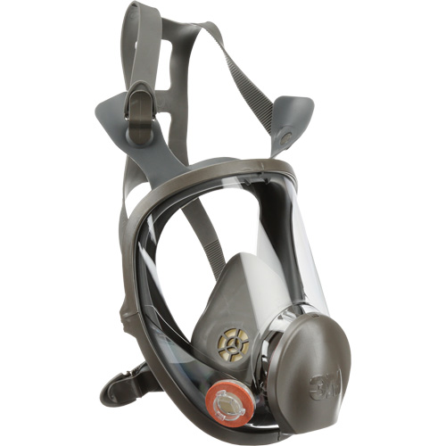 6000 Series Full Facepiece Reusable Respirator, Elastomer/Silicone/Thermoplastic, Large Superchem Industries