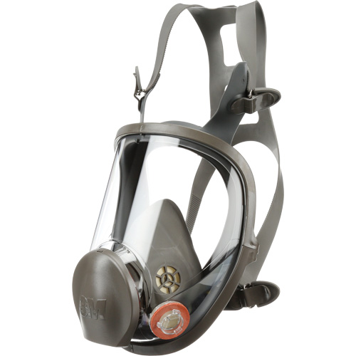 6000 Series Full Facepiece Reusable Respirator, Elastomer/Silicone/Thermoplastic, Large Superchem Industries