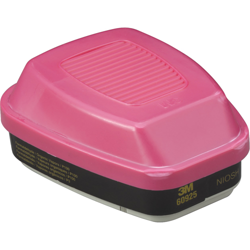 6000 Series Respirator Cartridges, Gas/Vapour Cartridge, Formaldehyde/P100 Superchem Industries