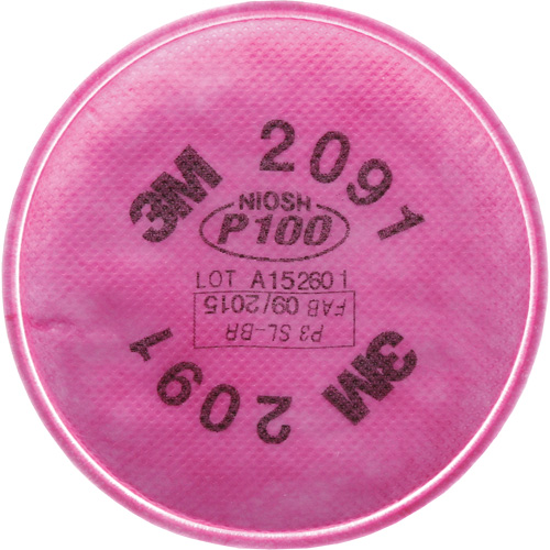Pr&eacute;filtres pour respirateurs s&eacute;rie 2000, Filtre contre les particules, Filtre P100 Superchem Industries