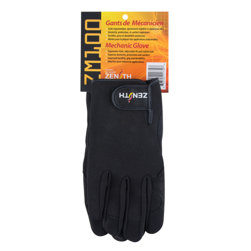 Gants pour m&eacute;canicien ZM100, Paume Synth&eacute;tique, Taille Moyen Superchem Industries