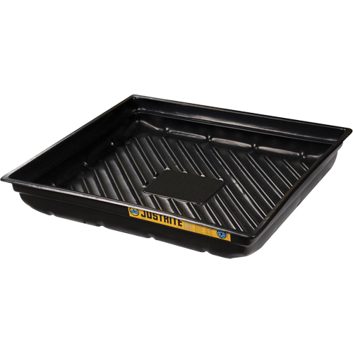EcoPolyBlend Spill Tray, 37.75" L x 34" W x 5.5" H, 23 US gal. Spill Capacity Superchem Industries