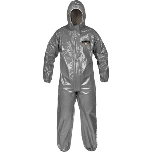 ChemMax 3 Coveralls, Small, Grey Superchem Industries