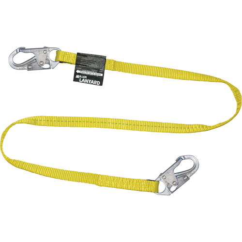 Miller&reg; Web Lanyard, 1 Legs, 6', CSA Class B, Polyester Superchem Industries