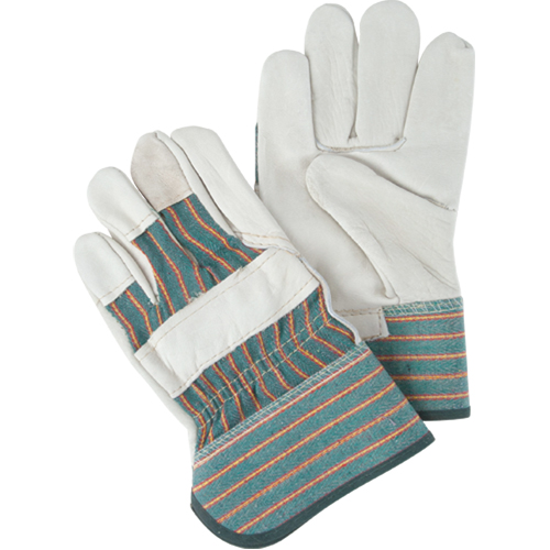Abrasion-Resistant Fitter's Gloves, Ladies, Grain Cowhide Palm Superchem Industries