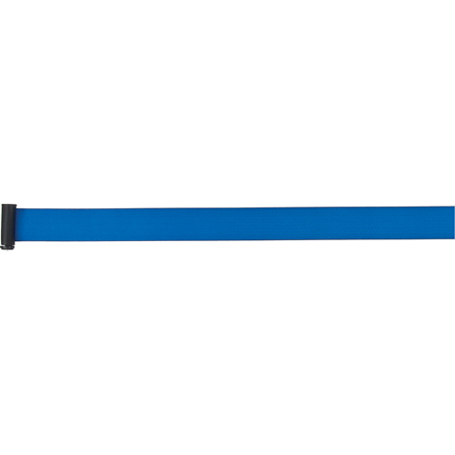 Cartouches de ruban pour assembler vos propre barri&egrave;res de contr&ocirc;le des foules, 7', Ruban Bleu Superchem Industries
