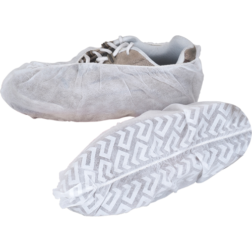 Couvre-chaussures, Grand, Polypropyl&egrave;ne, Blanc Superchem Industries