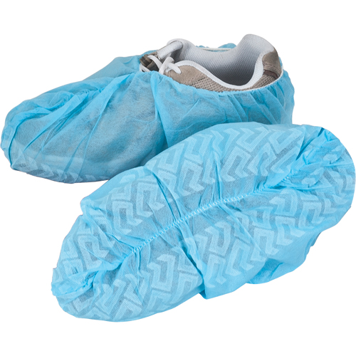 Shoe Covers, X-Large, Polypropylene, Blue Superchem Industries