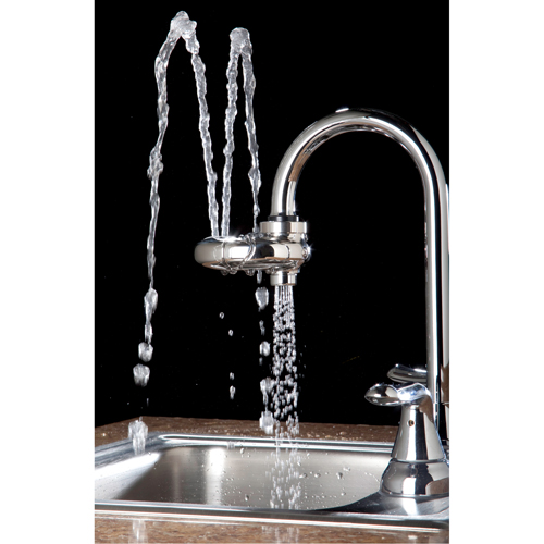 Axion&reg; Eye/Face Wash Station, Sink Mount Installation, Stainless Steel Bowl Superchem Industries