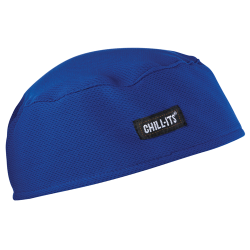 Chill-Its&reg; 6630 Cooling Skull Caps, Blue Superchem Industries