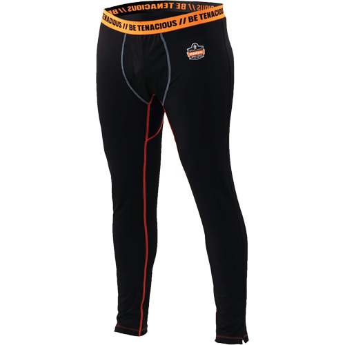 Thermal Pants, Men's, Medium, Black Superchem Industries