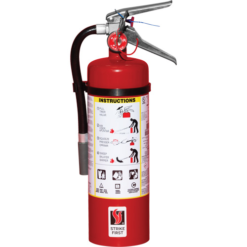 Extincteur d'incendie, ABC, Capacit&eacute; 5 lb Superchem Industries