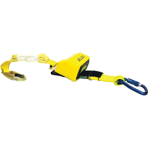 Retractable Lanyard, 9', Nylon, Swivel Superchem Industries