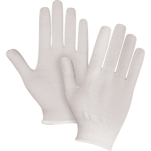 Premium String Knit Gloves, Cotton/Nylon, Medium Superchem Industries