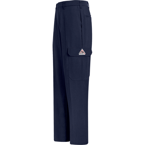 Flame-Resistant Cool Touch&reg; 2 Cargo Pants, 32, x 37, Navy Blue, 10.1 cal/cm² Superchem Industries
