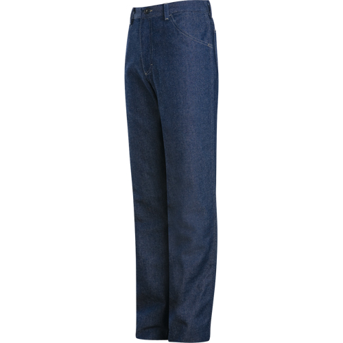 Flame-Resistant Relaxed Fit Denim Jeans, 32, x 37, Blue, 18 cal/cm² Superchem Industries