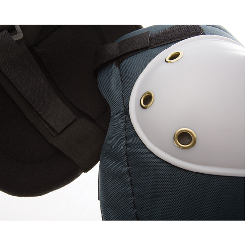 Flexible Knee Pads, Hook and Loop Style, Plastic Caps, Foam Pads Superchem Industries