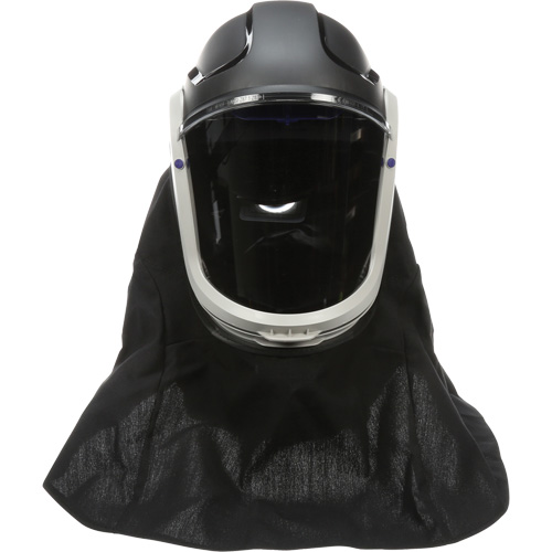 Assemblage de casque Versaflo avec visi&egrave;re de premi&egrave;re qualit&eacute; et enveloppe r&eacute;sistante aux flammes, Universel, Casque rigide, Bavette Simple Superchem Industries