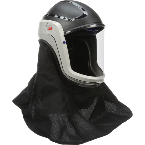 Assemblage de casque Versaflo avec visi&egrave;re de premi&egrave;re qualit&eacute; et enveloppe r&eacute;sistante aux flammes, Universel, Casque rigide, Bavette Simple Superchem Industries