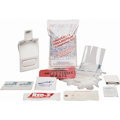 Fluid Spill Clean-Up Kit, Hazmat, Bag, None Absorbancy Superchem Industries