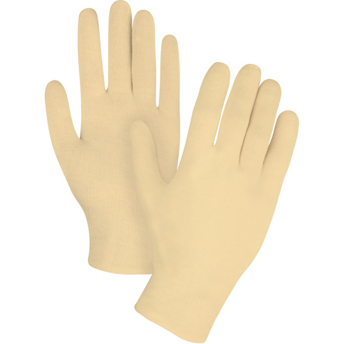 Heavyweight Inspection Gloves, Cotton, Hemmed Cuff, Ladies Superchem Industries
