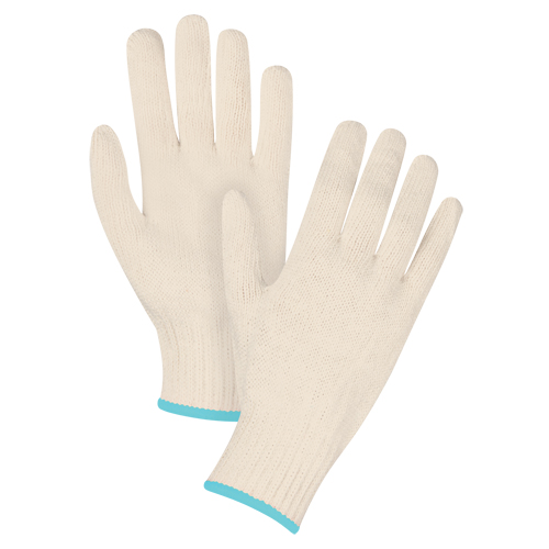 Heavyweight String Knit Gloves, Poly/Cotton, 7 Gauge, X-Large Superchem Industries