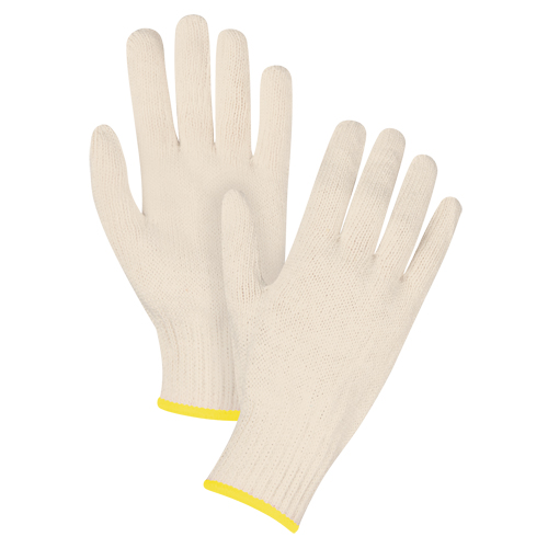 Gants en tricot d'usage standard, Poly/coton, Calibre 7, 2T-Grand Superchem Industries