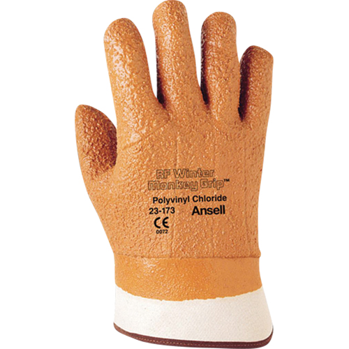 Gants d'hiver Monkey Grip 23-173, 10/T-Grand, R&ecirc;vetement PVC, Enveloppe en Mousse Superchem Industries