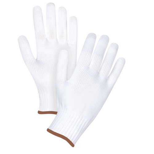 Gants tricot&eacute;s sans couture, Polyester, Calibre 10, Grand Superchem Industries